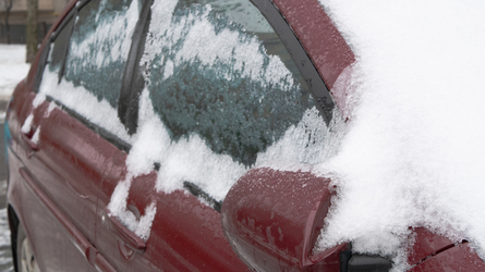 voiture carrosserie hiver